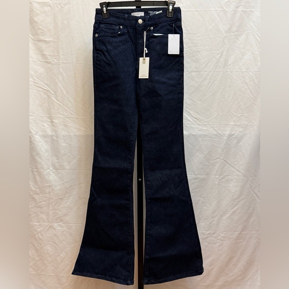 Good American Denim - 368 - Good American Dark Indigo Flare Jeans